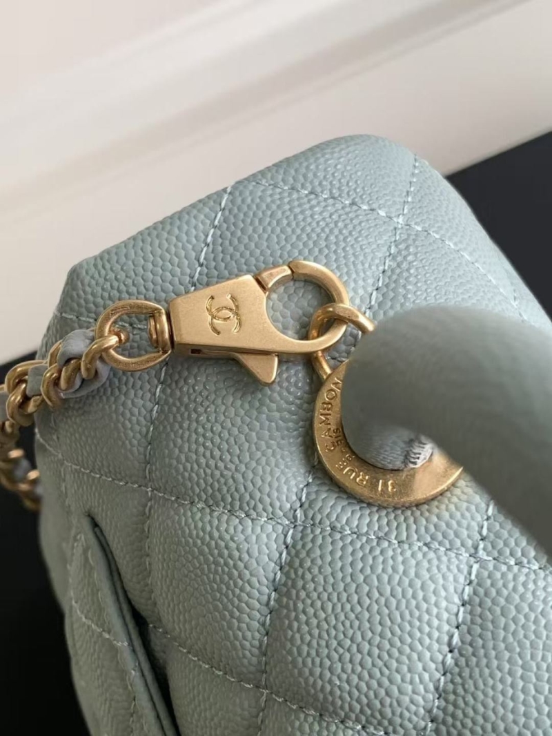 Ch**el top handle bags